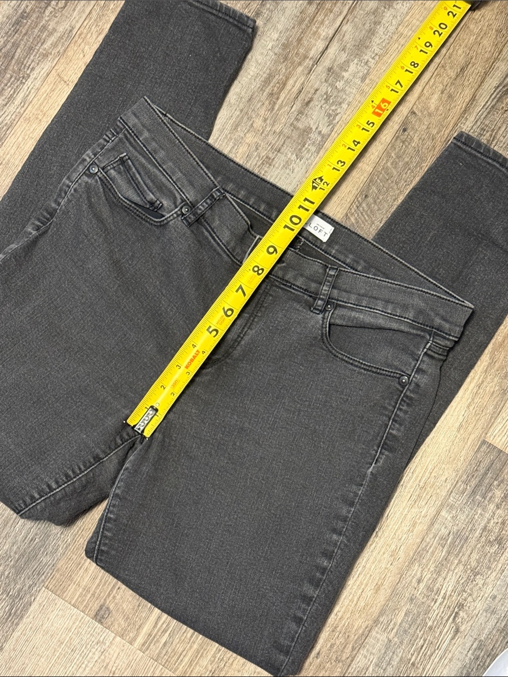 Loft Black Skinny Jeans Women’s Size 10 30 - Picture 4 of 5
